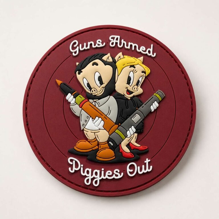 Custom 3D Rubber Patches