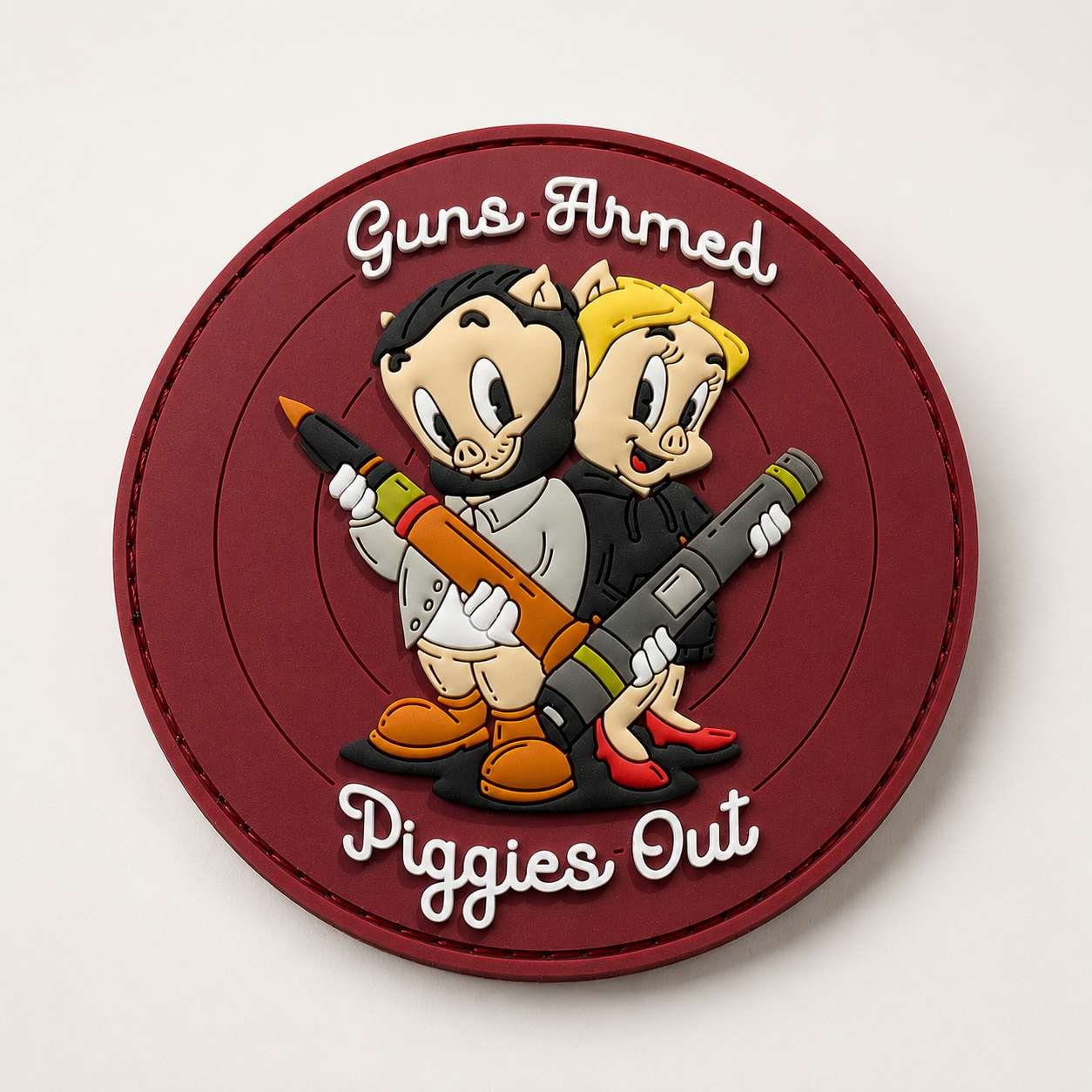 Custom 3D Rubber Patches