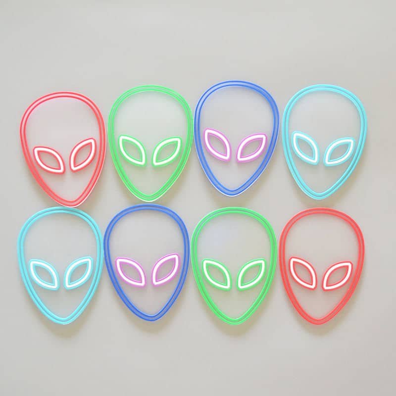 alien transparent rubber patches