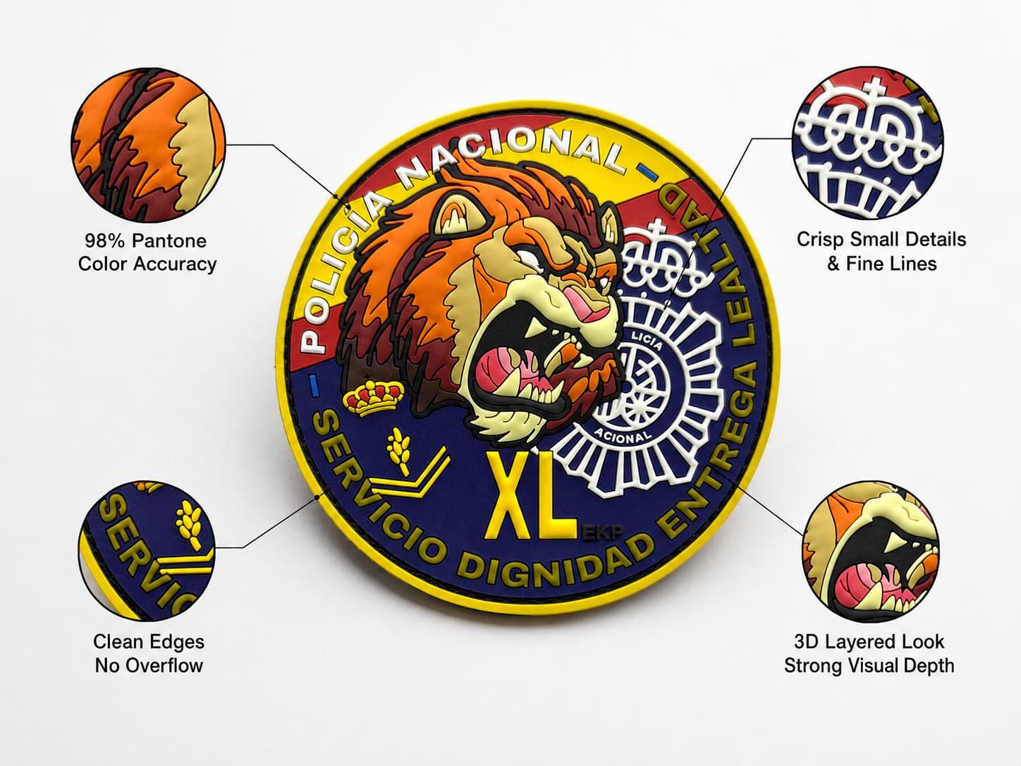beautiful and durable pvc patches