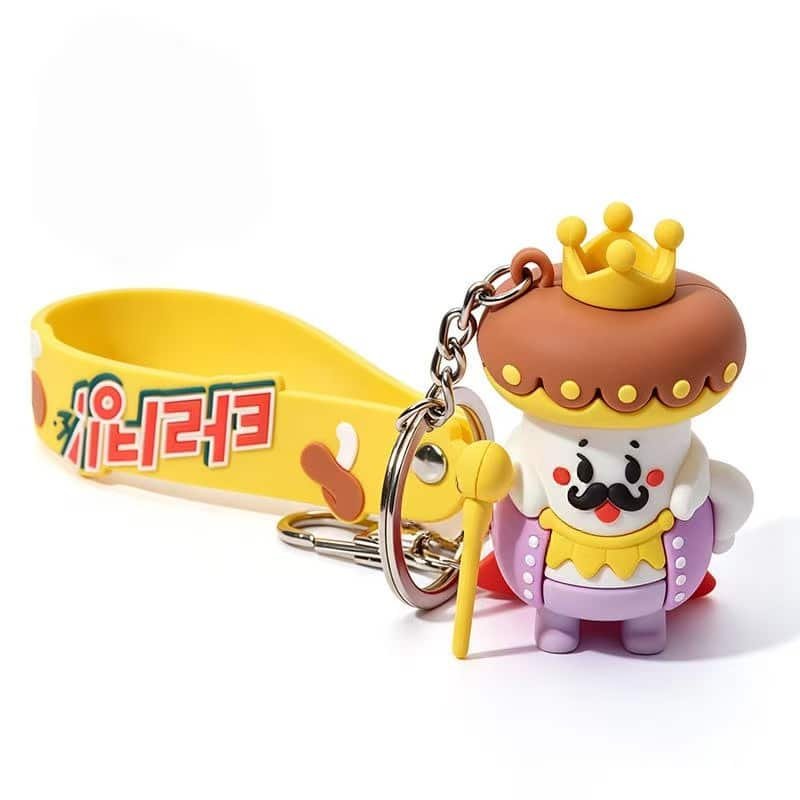 custom logo pvc keychains 3d