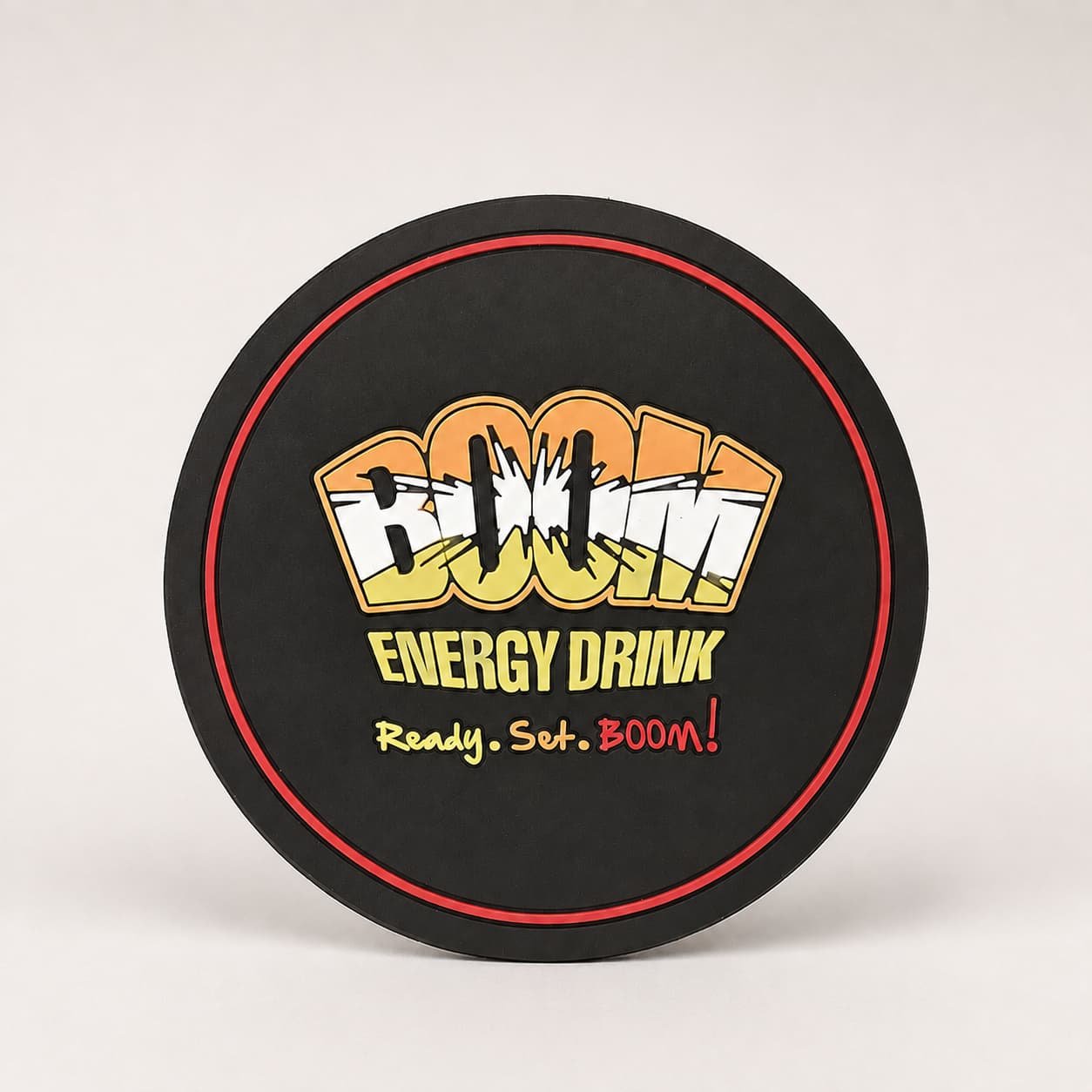 coffee shop pvc coaster custom