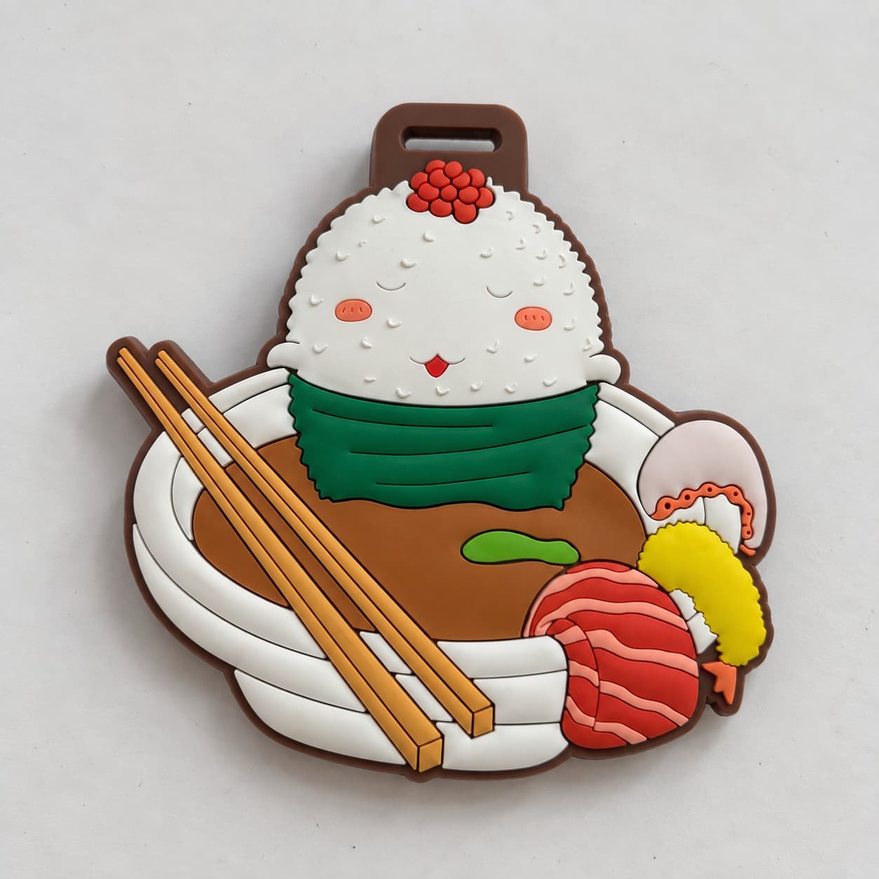 sushi PVC Bag Tag