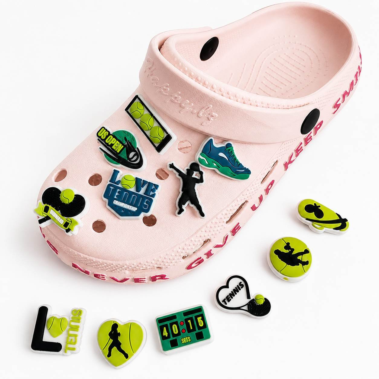 tennis Custom PVC shoe charms
