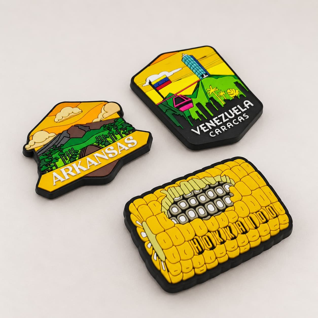 wholesale custom pvc magnetic patches